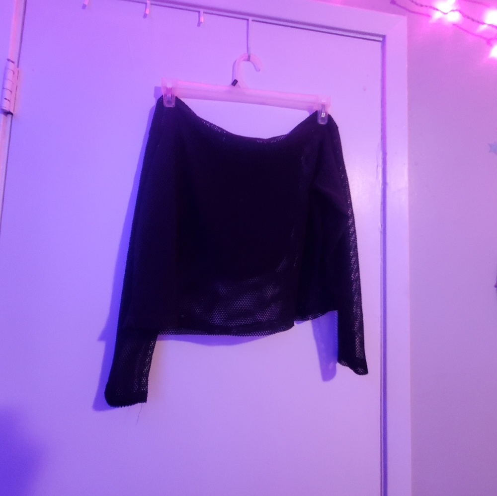 Fishnet hoodie